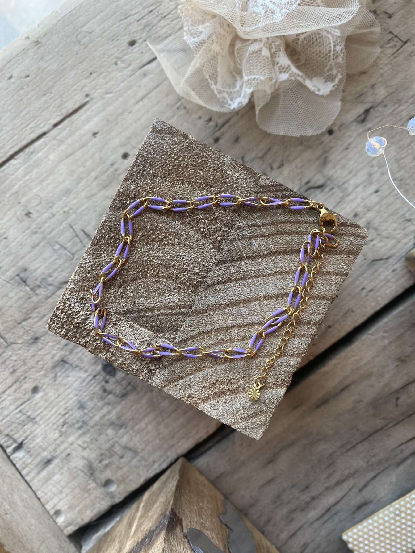 Bracelet de cheville color