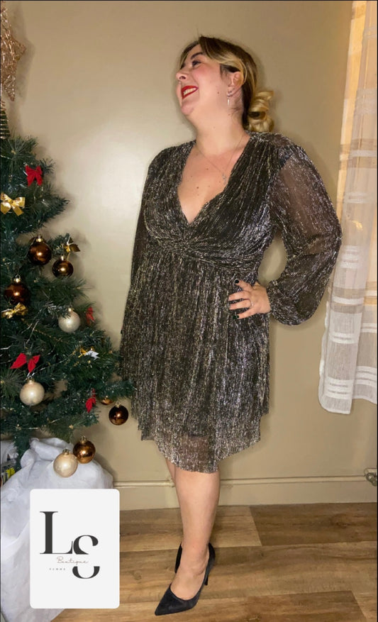 Robe courte Glitter