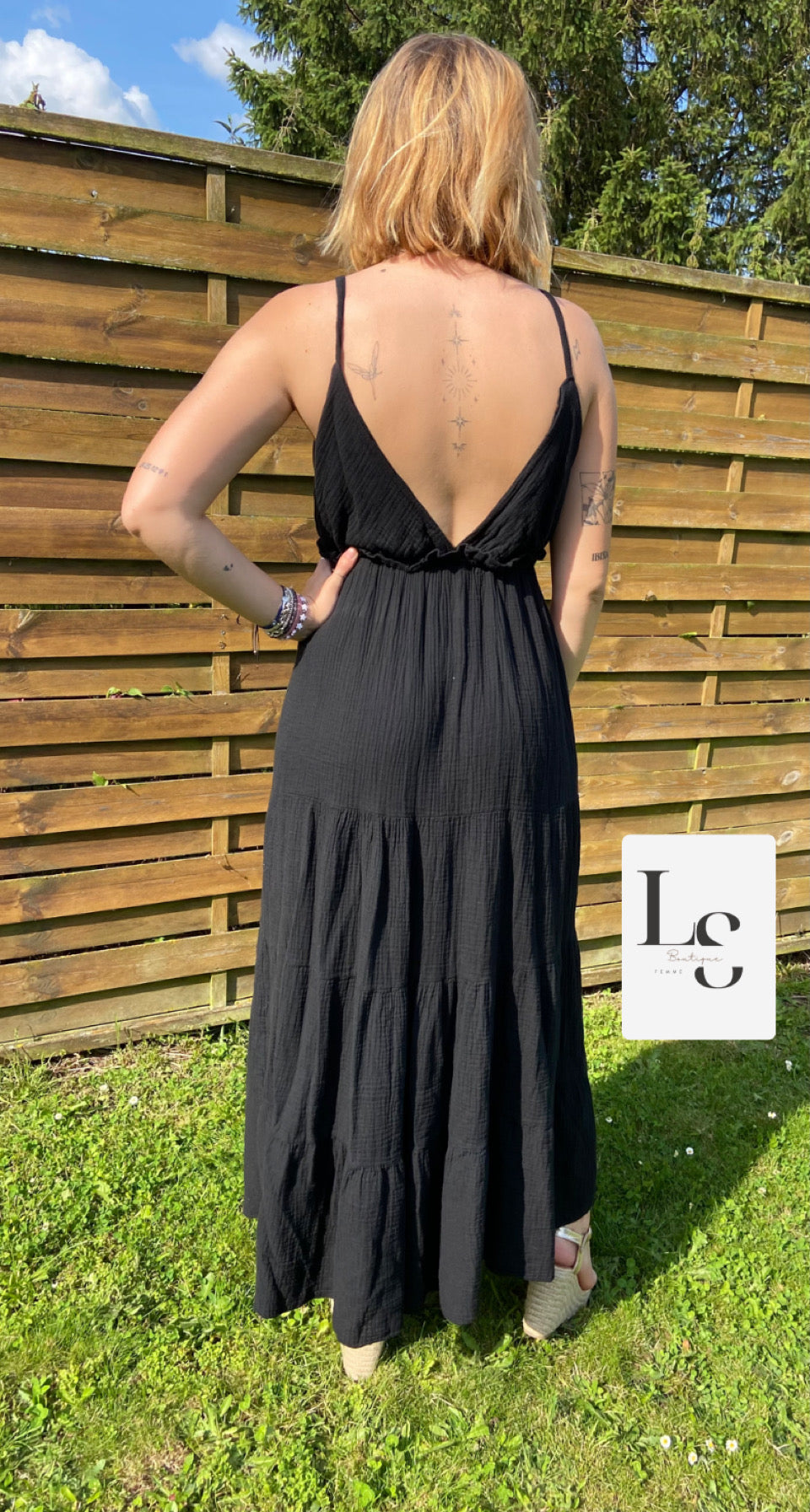 Robe Anaïs Noir