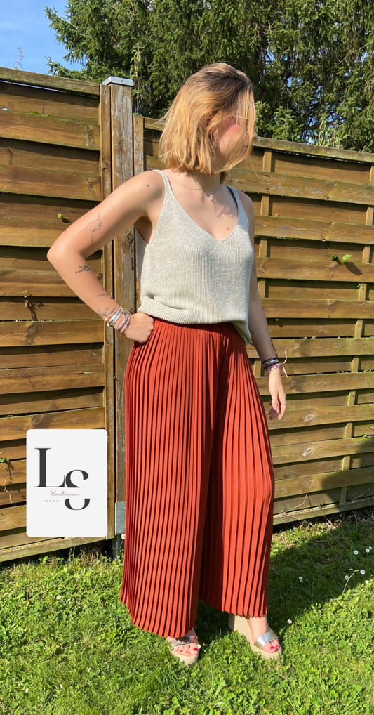 Pantalon Frenchy Terracotta